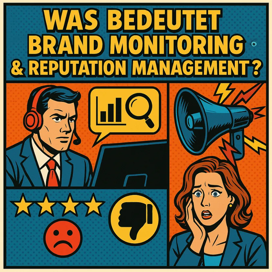 Was bedeutet Brand Monitoring & Reputation Management - ganzVORNE München Online Marketing