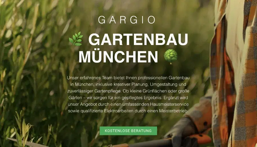 Kunden: GARGIO: Marketingagentur München - ganzVORNE