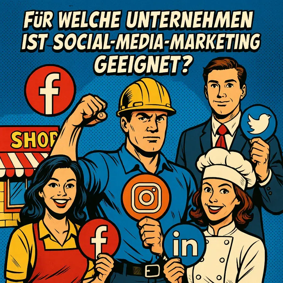 Social Media Marketing München - Vorteile für Unternehmen - ganzVORNE München