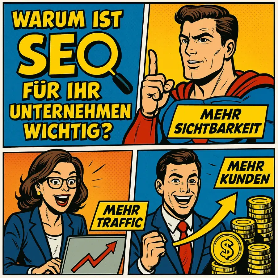 Warum ist SEO für Ihr Unternehmen wichtig? - ganzVORNE München