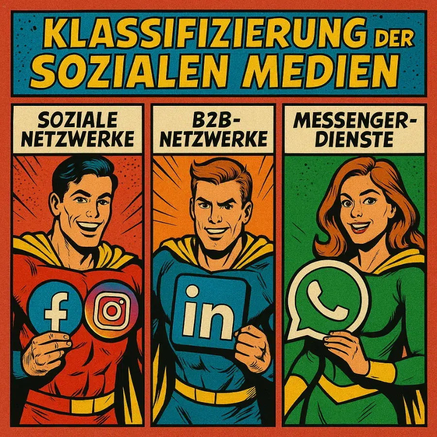 Social Media Marketing München - Soziale Netzwerke und B2B Netzwerke - ganzVORNE München