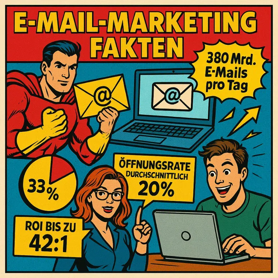 Fakten E-Mail Marketing für Unternehmen ganzVORNE München