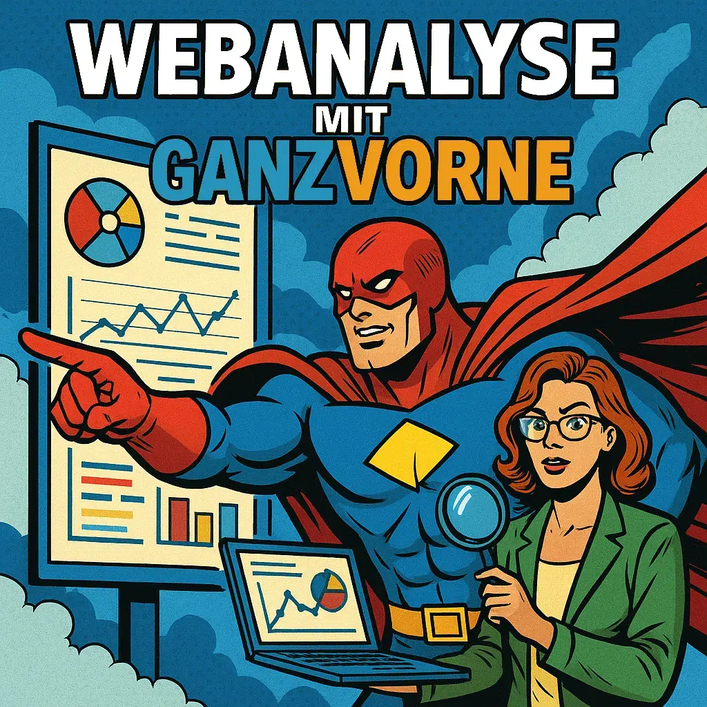 Webanalyse mit ganzVORNE München Online Marketing