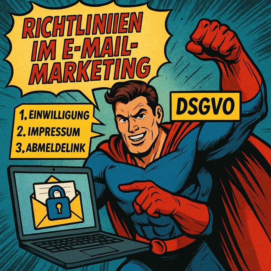 Richtlinien von E-Mail Marketing für Unternehmen ganzVORNE München