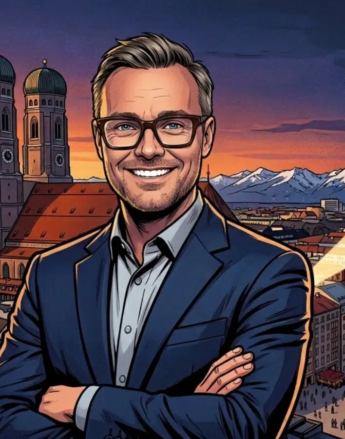 Header mobile ganzVORNE Online Marketing München